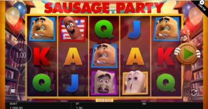 Detailed Sausage Party slot review with live gameplay